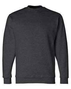 Bayside 1102 Gray-USA-Made Crewneck Sweatshirt Gray