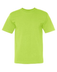 USA-Made 100% Cotton Short Sleeve T-Shirt Green Bayside 5040 Green