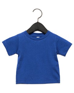 Baby Short Sleeve T-Shirt Blue Bella + Canvas 3001B Blue