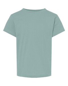 Toddler Short Sleeve T-Shirt Blue-Green Bella + Canvas 3001T Blue-Green