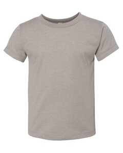 Bella + Canvas 3001T Gray-Toddler Short Sleeve T-Shirt Gray