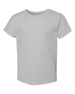 Toddler Short Sleeve T-Shirt Gray Bella + Canvas 3001T Gray