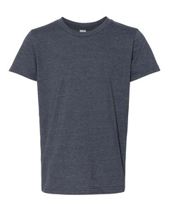 Youth CVC Unisex Jersey T-Shirt Navy Bella + Canvas 3001YCVC Navy