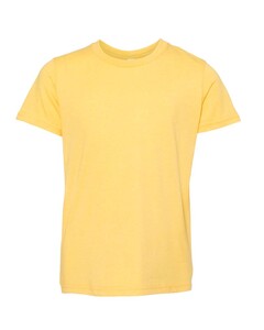 Bella + Canvas 3001YCVC Yellow-Youth CVC Unisex Jersey T-Shirt Yellow