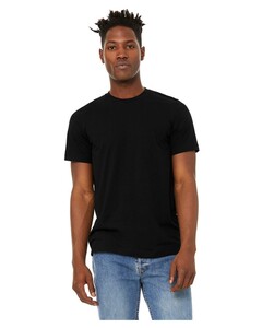 Bella + Canvas 3301 Black-Unisex Sueded T-Shirt Black