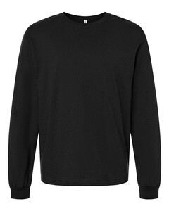 Bella + Canvas 3511 Black-6 oz. Heavyweight Long Sleeve T-Shirt Black