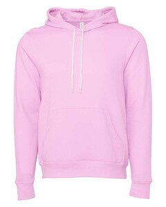 Bella + Canvas 3719 Purple-Unisex Sponge Fleece Pullover Hoodie Purple