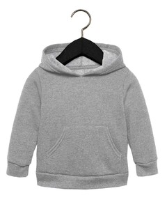 Toddler Sponge Fleece Pullover Hoodie Gray Bella + Canvas 3719T Gray