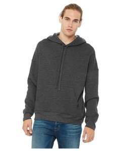 Bella + Canvas 3729 Gray-Unisex Sponge Fleece Hoodie Gray