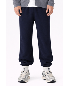 Bella + Canvas 3738 Navy-Unisex Sponge Fleece Sweatpants Navy