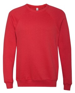 Unisex Sponge Fleece Crewneck Sweatshirt Red Bella + Canvas 3901 Red