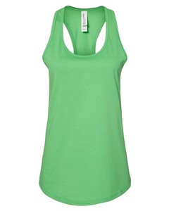 Women's Jersey Racerback Tank Green Bella + Canvas 6008 Green