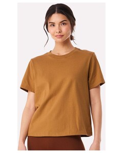 Women's 6 oz Heavyweight T-Shirt Brown Bella + Canvas 6110 Brown