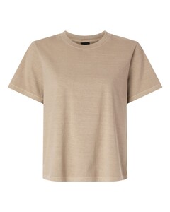 Bella + Canvas 6110GD Brown-Women's Garment-Dyed Tee Brown