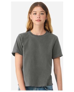 Bella + Canvas 6110GD Gray-Women's Garment-Dyed Tee Gray