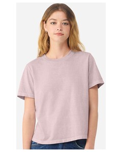 Bella + Canvas 6110GD Purple-Women's Garment-Dyed Tee Purple