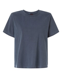 Bella + Canvas 6110GD Navy-Women's Garment-Dyed Tee Navy