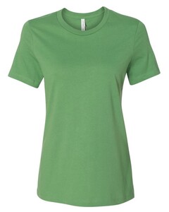 Missy Short Sleeve Crew Neck T-Shirt Green Bella + Canvas 6400 Green