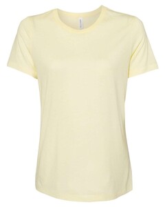Bella + Canvas 6413 Yellow-Women’s Relaxed Fit Triblend Tee Yellow