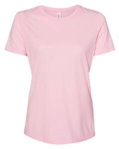 Bella + Canvas 6413 Pink-Women’s Relaxed Fit Triblend Tee Pink