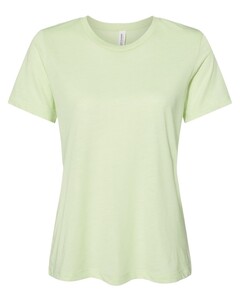 Bella + Canvas 6413 Green-Women’s Relaxed Fit Triblend Tee Green
