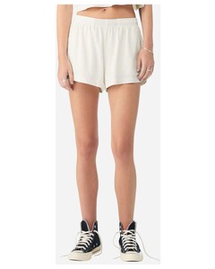 Bella + Canvas 6824GD White-Women's Garment-Dyed Shorts White