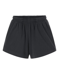 Bella + Canvas 6824GD Black-Women's Garment-Dyed Shorts Black