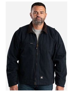 Berne j374 Navy-Highland Washed Gasoline Jacket Navy
