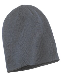 Slouch Beanie Gray Big Accessories BA519 Gray