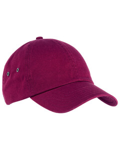 Washed Baseball Cap Red Big Accessories BA529 Red