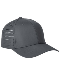 Performance Perforated Cap Gray Big Accessories BA537 Gray