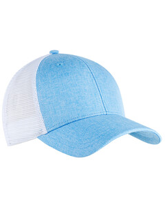 Ponytail Cap Blue Big Accessories BA540P Blue