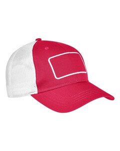 Patch Trucker Cap Red Big Accessories BA656T Red