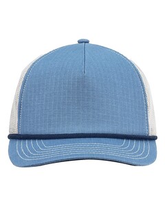 Lariat Ripstop Trucker Cap Blue Big Accessories BA680 Blue