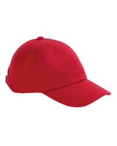 Youth Classic Brushed Twill Cap Red Big Accessories BX001Y Red