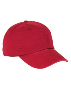 Washed Chino Cap Red Big Accessories BX005 Red