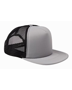 Foam Front Trucker Cap Gray Big Accessories BX030 Gray