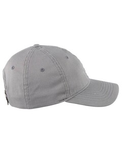 Six-Panel Twill Cap Gray Big Accessories BX880 Gray