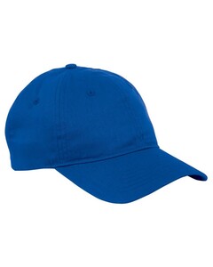 Six-Panel Twill Cap Blue Big Accessories BX880 Blue