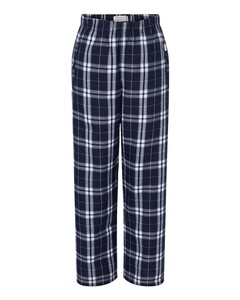 Boxercraft BY6624 Navy-Youth Flannel Pants Navy