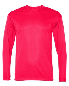 Long Sleeve Performance T-Shirt Pink C2 Sport 5104 Pink