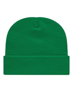 Cap America TKN24 Green-12" Knit with Cuff Green