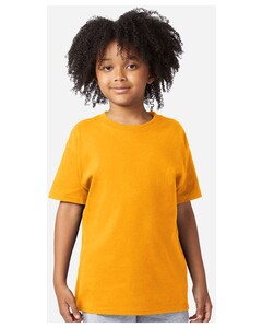 Champion CH1081 Yellow-Youth Jersey T-Shirt Yellow