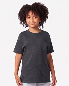 Champion CH1081 Gray-Youth Jersey T-Shirt Gray