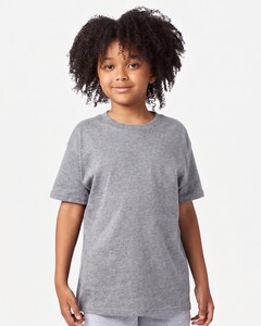 Champion CH1081 Gray-Youth Jersey T-Shirt Gray