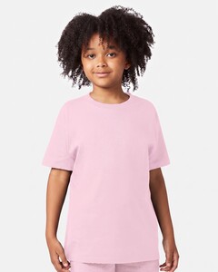 Champion CH1081 Pink-Youth Jersey T-Shirt Pink