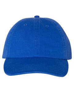 Washed-Twill Dad’s Cap Blue Champion CS4000 Blue