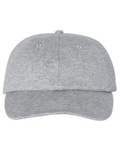 Jersey Knit Dad's Cap Gray Champion CS4001 Gray