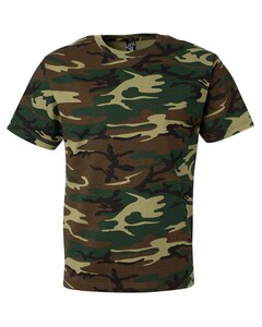 Code V 3907 Camo-Adult Camo Tee Camo