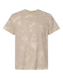 Colortone 1385 Natural-Unisex Bleach Out Dyed T-Shirt Natural